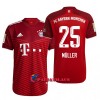 Virallinen Fanipaita FC Bayern München Thomas Muller 25 Kotipelipaita 2021-22 - Miesten